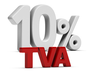 TVA A TAUX REDUIT 10 %